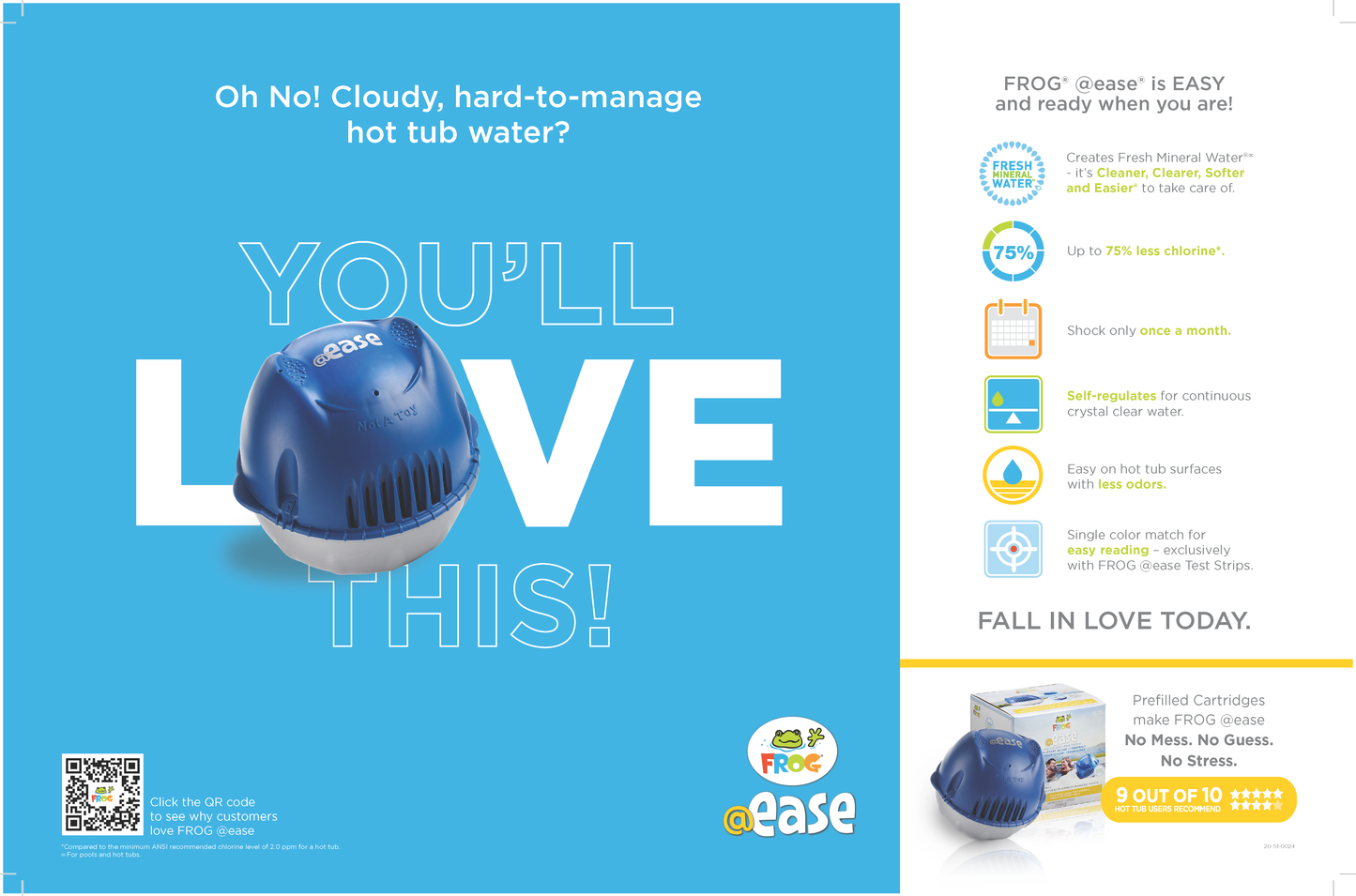 FROG @ease Love Counter Mat Insert
