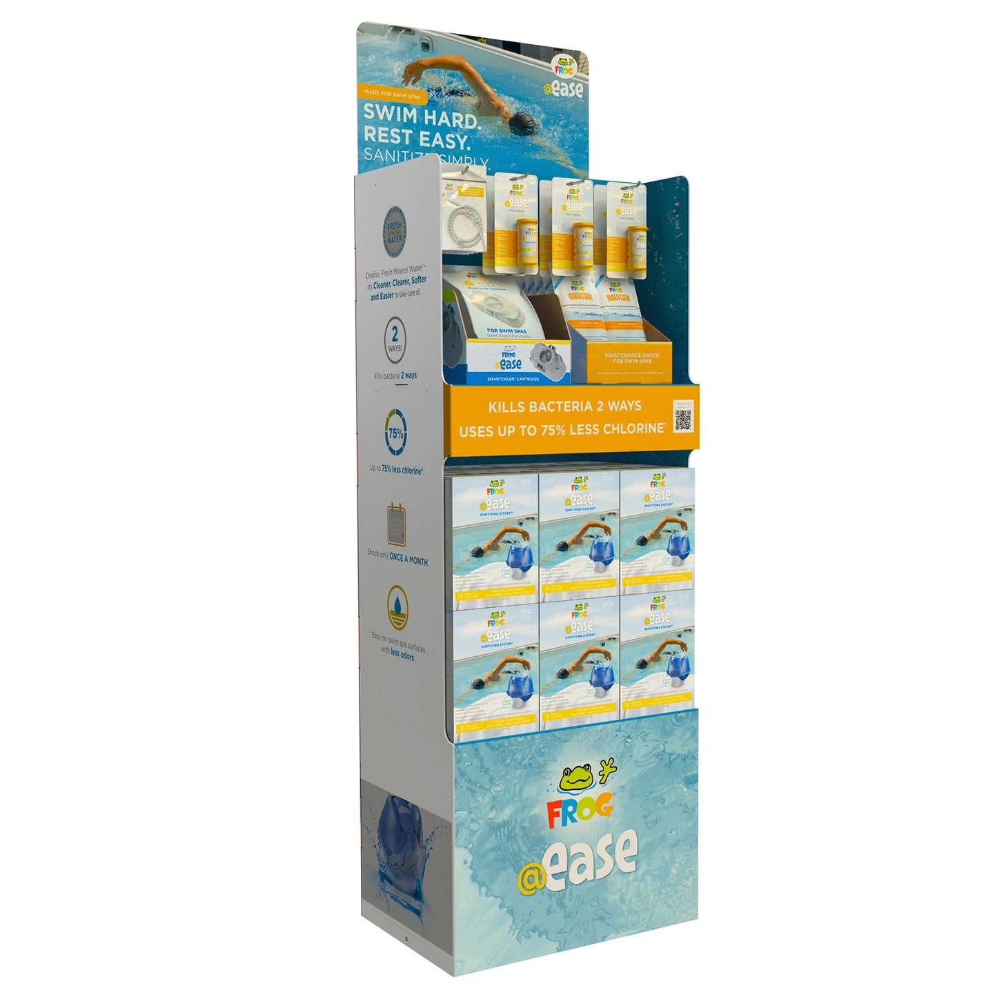 FROG @ease for Swim Spas Floor Display