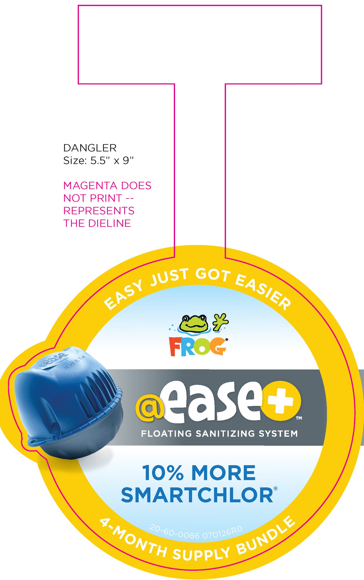 FROG @ease+ Shelf Dangler