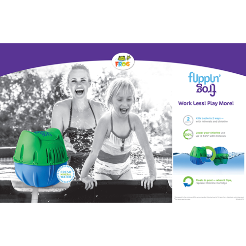 Flippin' FROG Counter Mat Insert