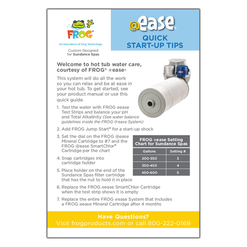 FROG @ease for Sundance® Spas Bag Stuffer