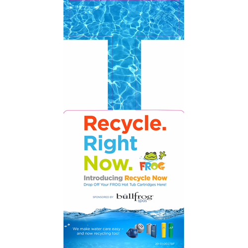 FROG @ease for Bullfrog® Spas Recycle Dangler